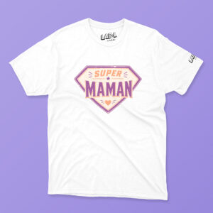 T-shirt mixte – Super Maman