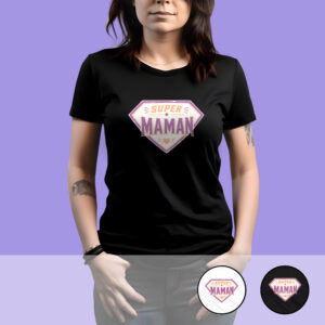 T-shirt mixte – Super Maman