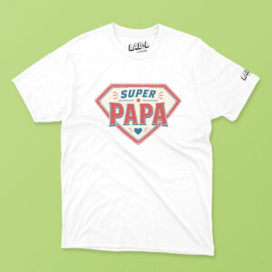 T-shirt mixte – Super Papa