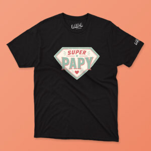 T-shirt mixte – Super Papy